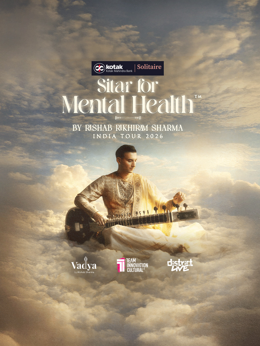 Sitar for Mental Health by Rishab Rikhiram Sharma India Tour 2026 | Hyderabad