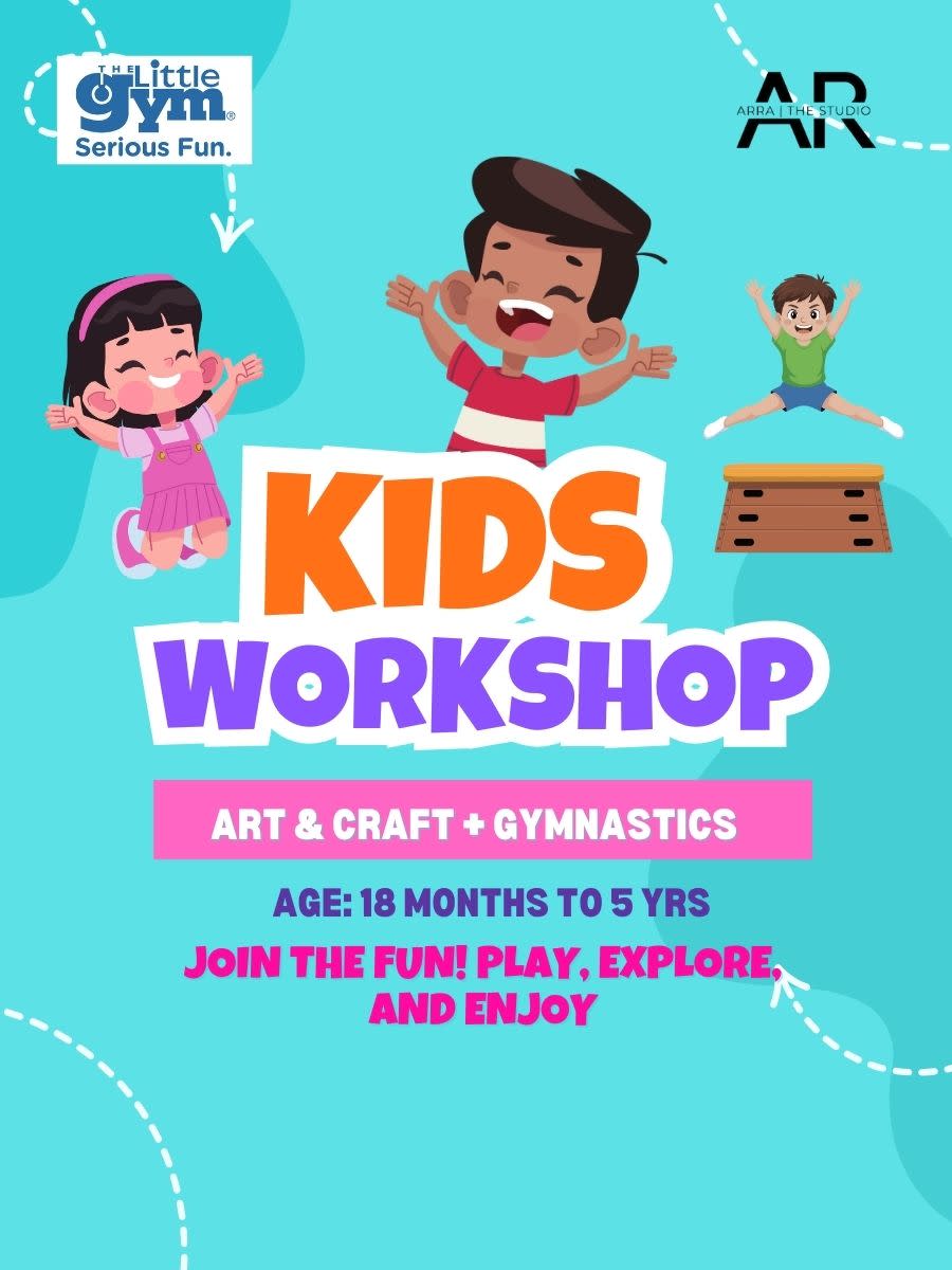 Kids Workshop: Art, Craft & Gymnastics Fun