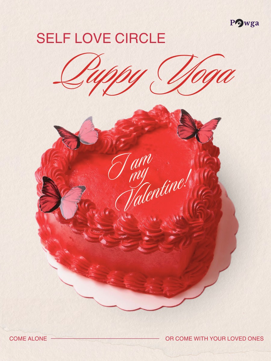 Self Love Circle Yoga with Puppies