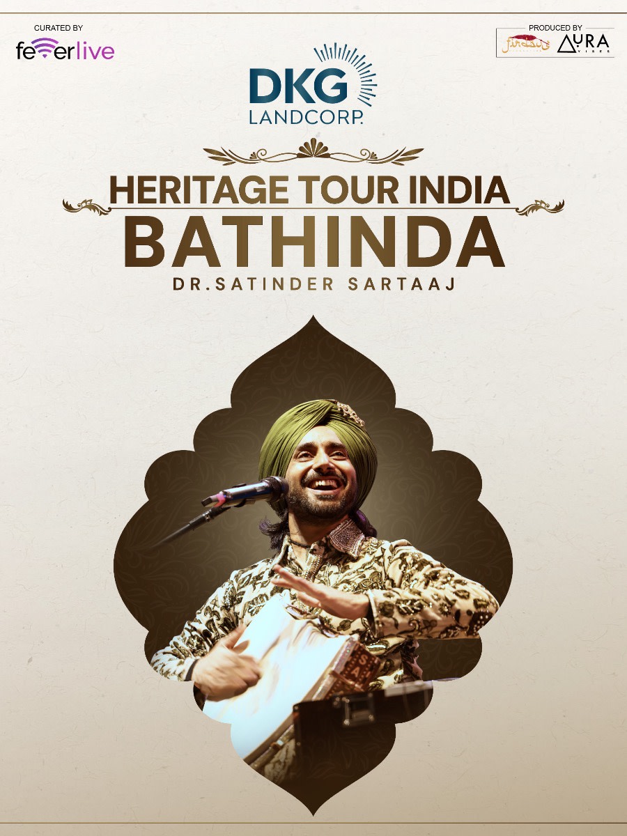 Heritage India Tour | Dr. Satinder Sartaaj Live In Bathinda 