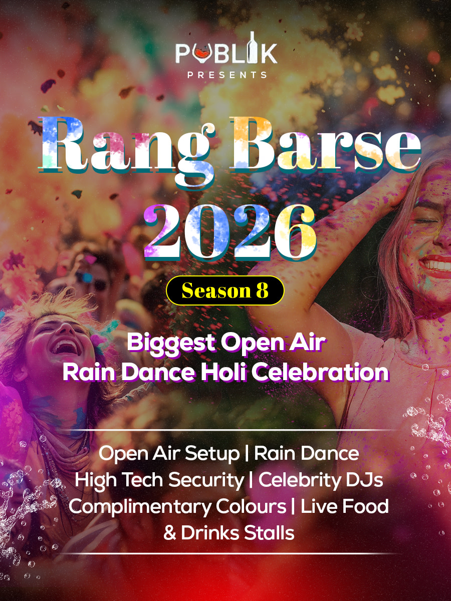 Rang Barse – Rain Dance Holi Celebration 2026