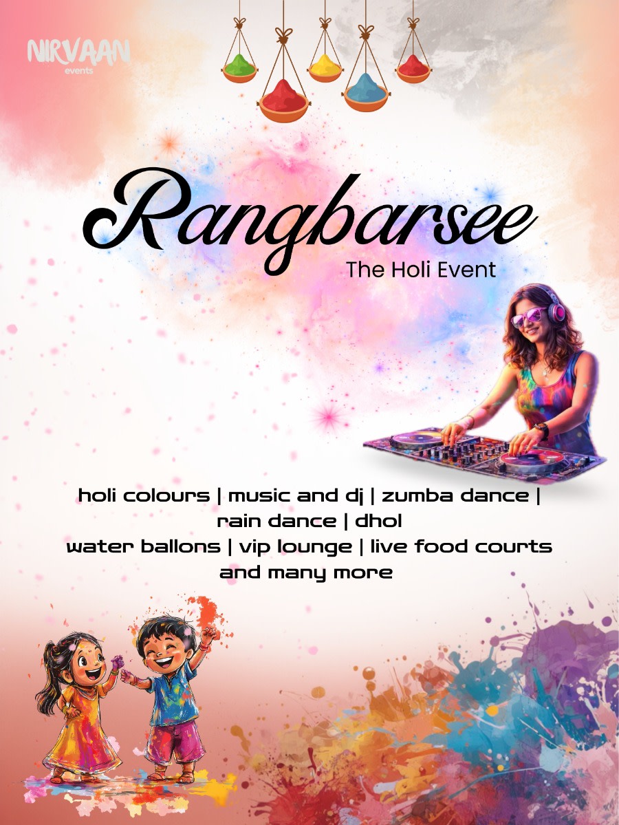 RANGBARSEE HOLI EVENT
