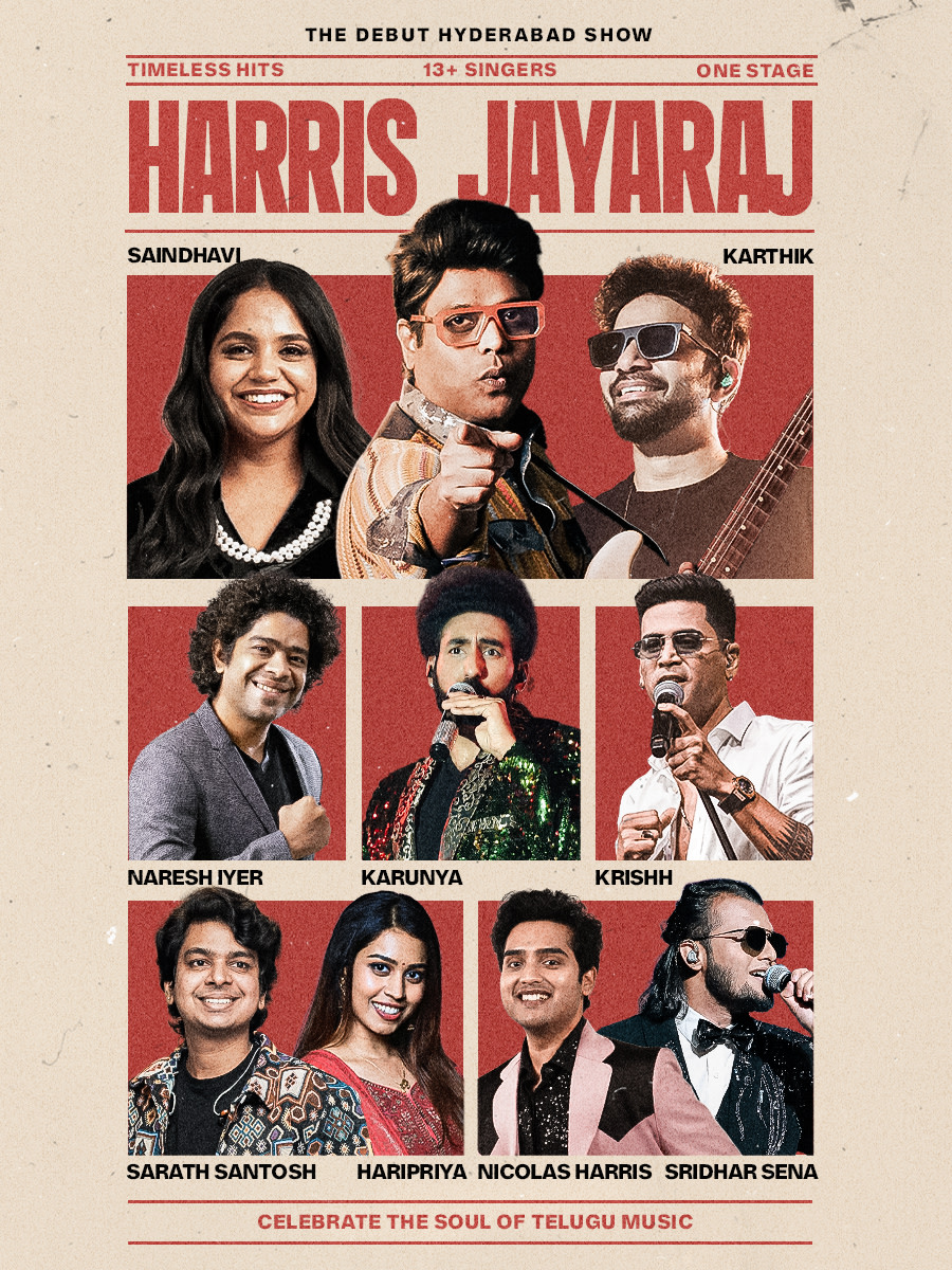 Harris Jayaraj Live in Concert | Hyderabad
