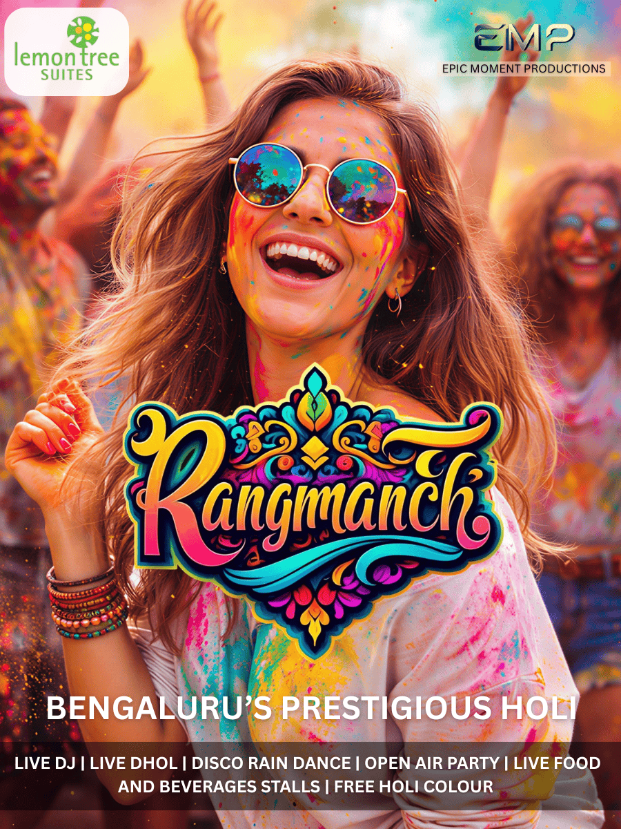 Rangmanch – Holi 2026 Whitefield | Lemon Tree Suites