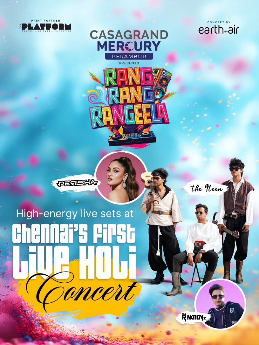 Rang Rang Rangeela – Chennai’s First Live Holi Concert