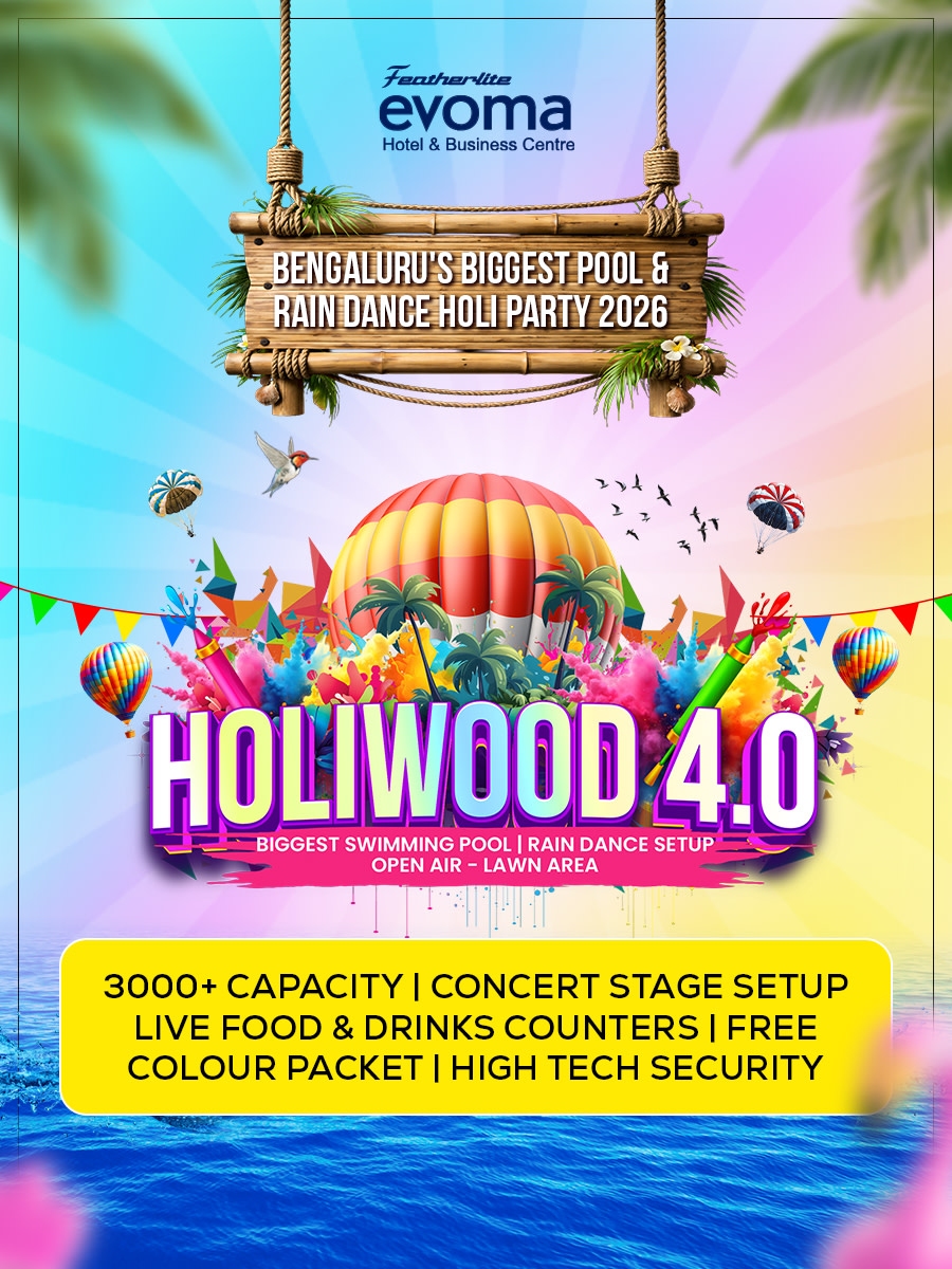 Holiwood 4.0 – Pool-Rain Dance-Open Air Holi Concert 2026