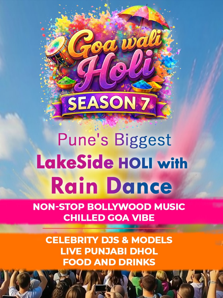 Goa Wali Holi – Biggest LakeSide Holi with Rain Dance