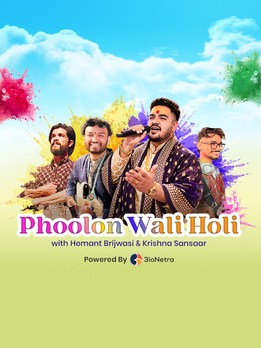 Phoolon Wali Holi – Bhajan Clubbing Pune | Hemant Brijwasi & Krishna Sansaar