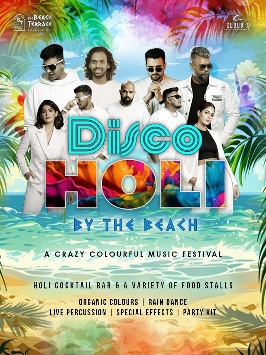 DISCOHOLI: The Biggest Holi Party in Chennai 2026