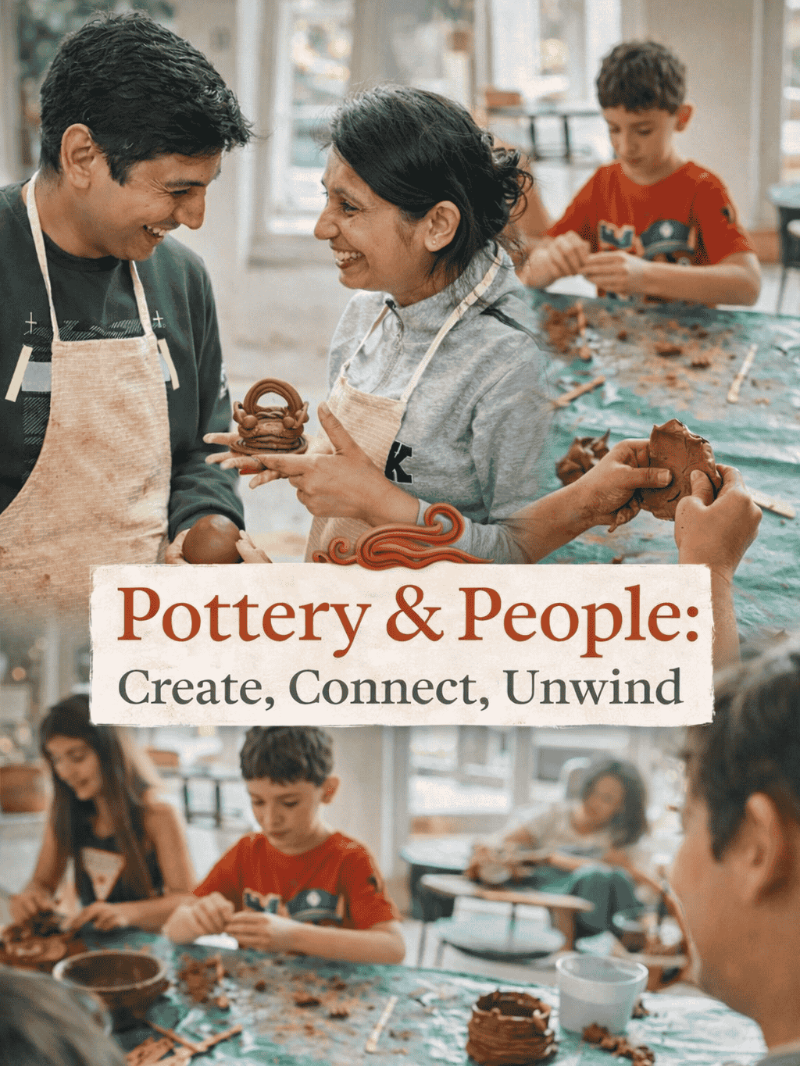 Pottery & People - Create, Connect, Unwind | Ahmedabad