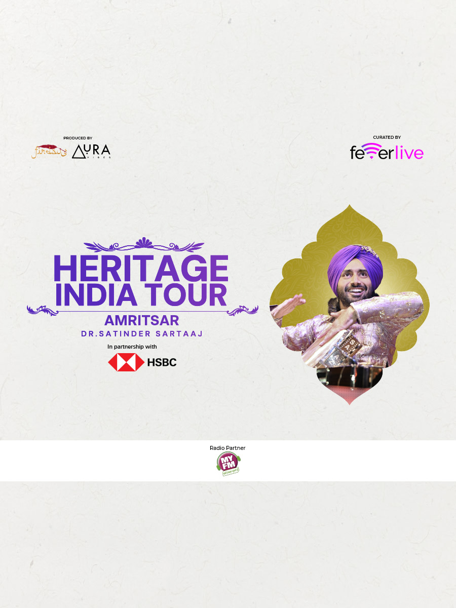Heritage India Tour | Dr. Satinder Sartaaj Live In Amritsar