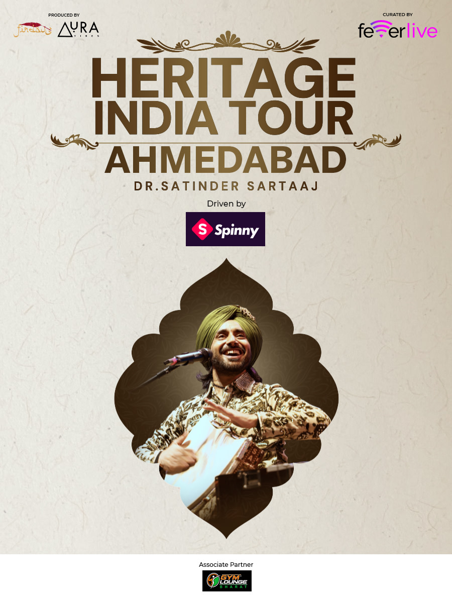 Heritage India Tour | Dr. Satinder Sartaaj Live In Ahmedabad
