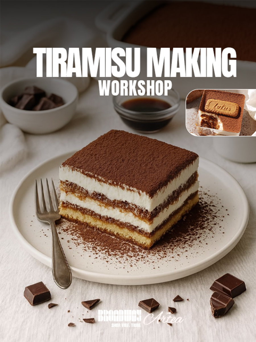 Tiramisu Making Workshop - Broadway