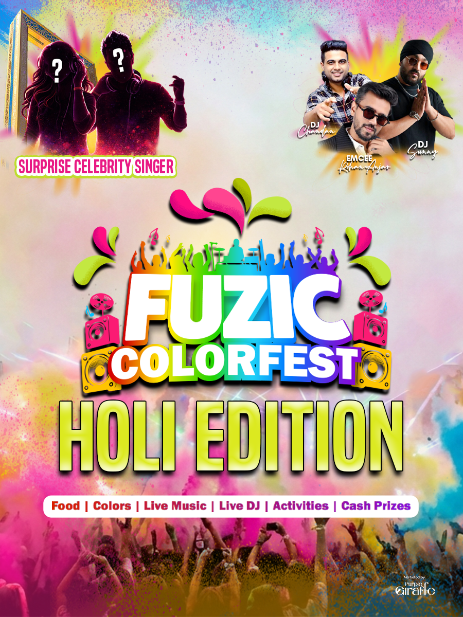 Fuzic Colorfest HOLI Edition
