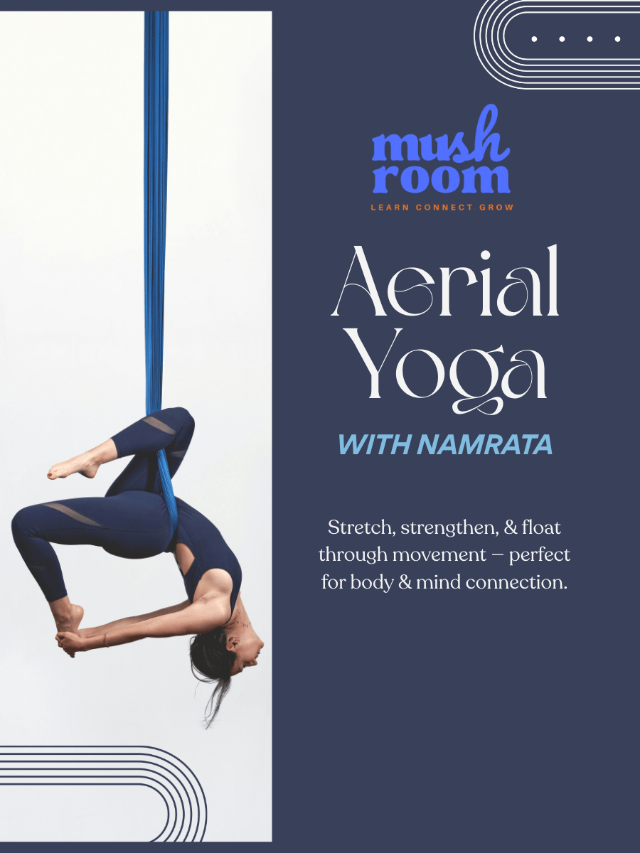 Aerial Yoga at Mushroom Studio