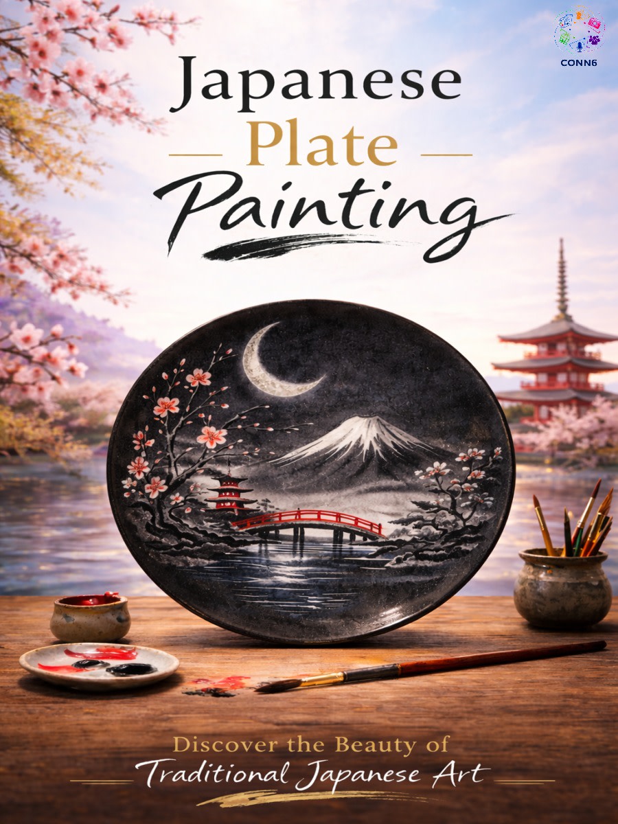 Japanese Plate Painting