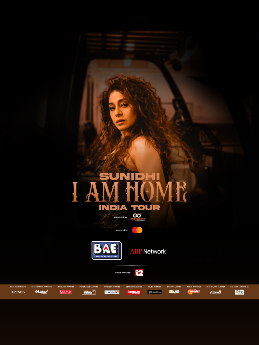Sunidhi Chauhan - I Am Home India Tour 2025-26 | Kolkata