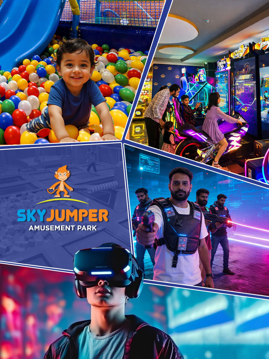 SkyJumper Amusement Park | Garuda Mall - Bengaluru