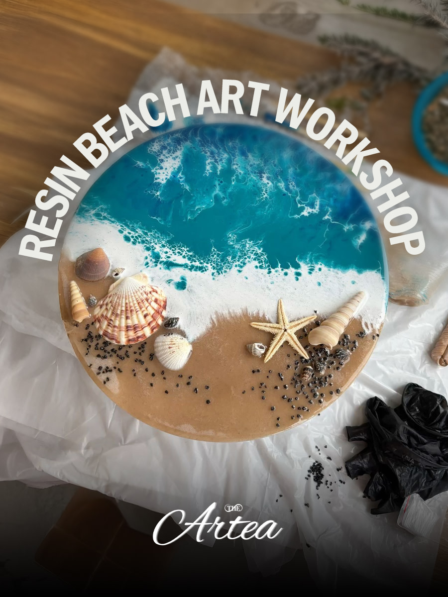 Resin Beach Art Workshop | Sukoon Cafe