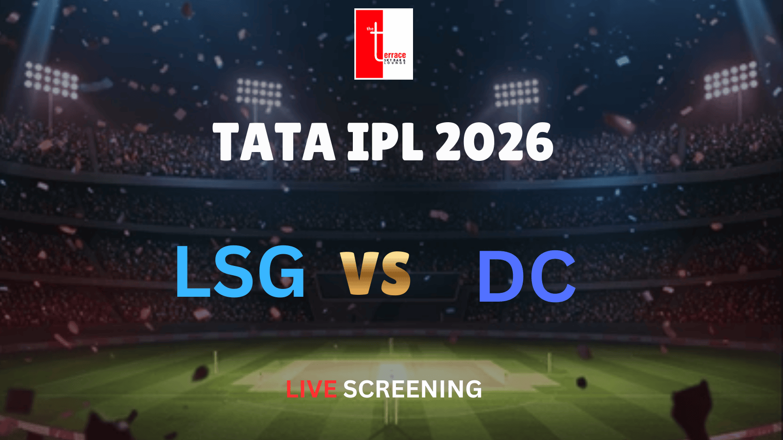 LSG vs DC 오프라인 스크리닝 이벤트 안내 이미지