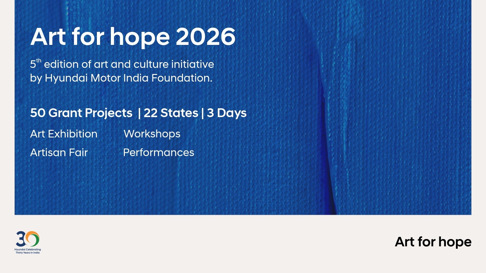 Hyundai Art for Hope 2026
