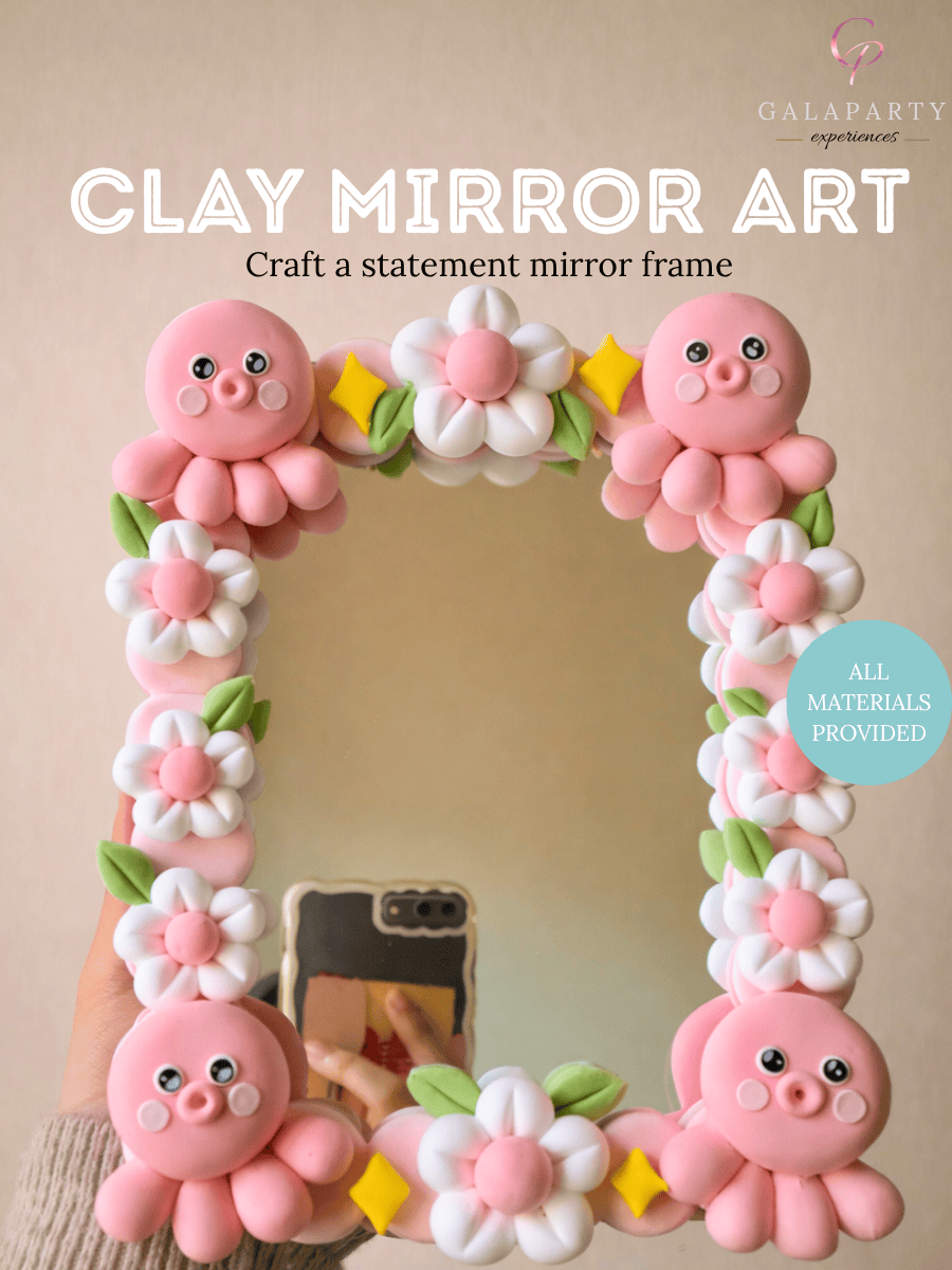 Clay Mirror Art