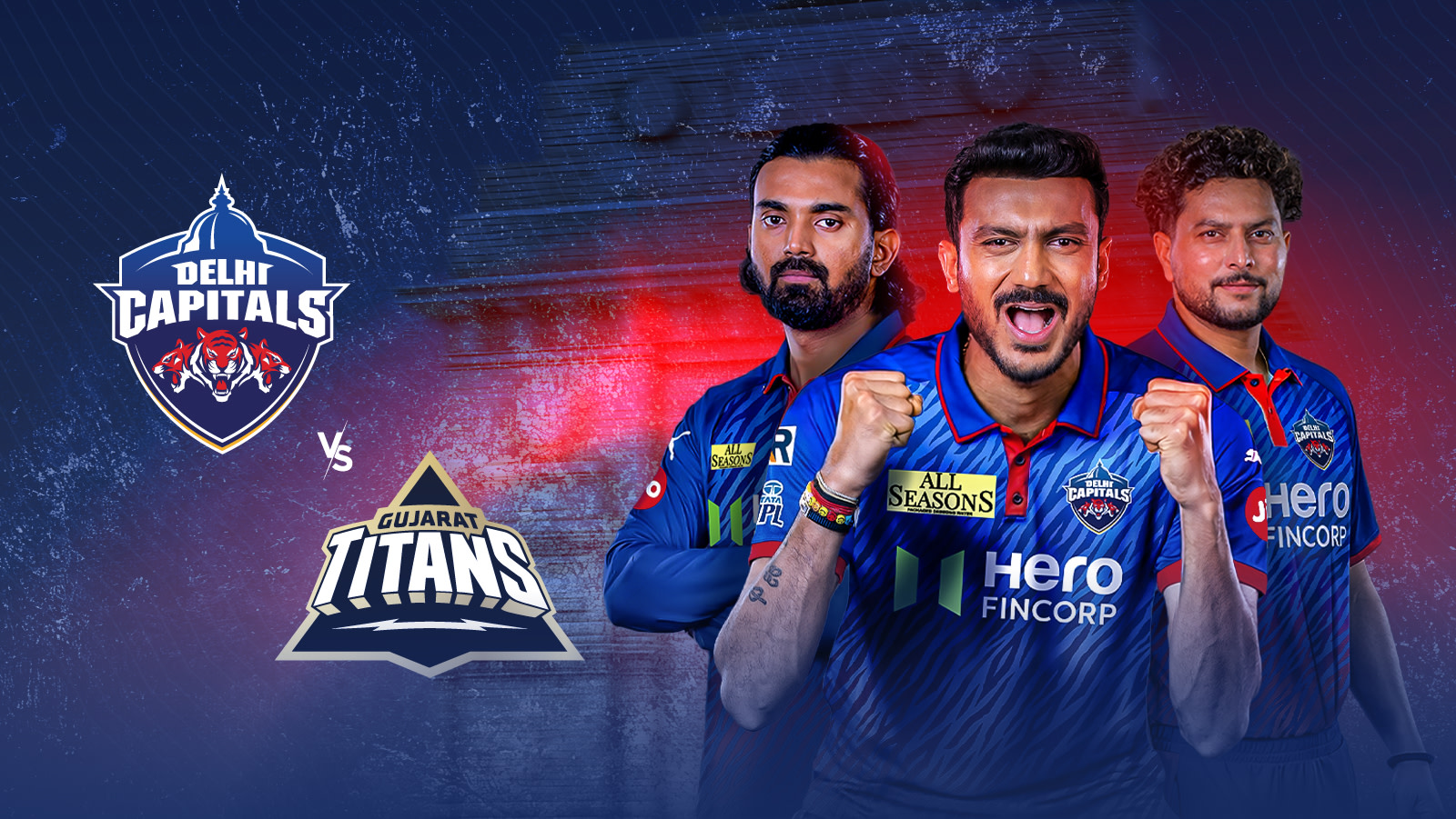 TATA IPL 2026 Delhi Capitals vs Gujarat Titans 경기 이벤트 이미지