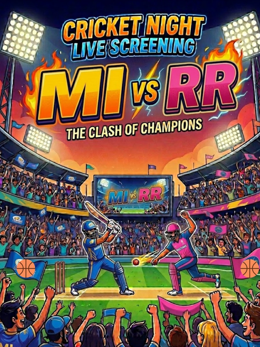 Screening of MI vs RR | Mumbai Indians vs Rajasthan Royals