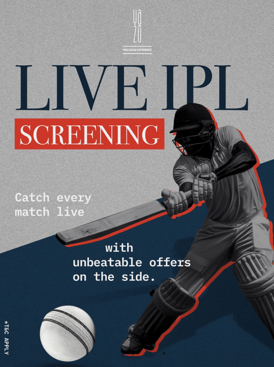 Screening of IPL at Yazu Chandigarh