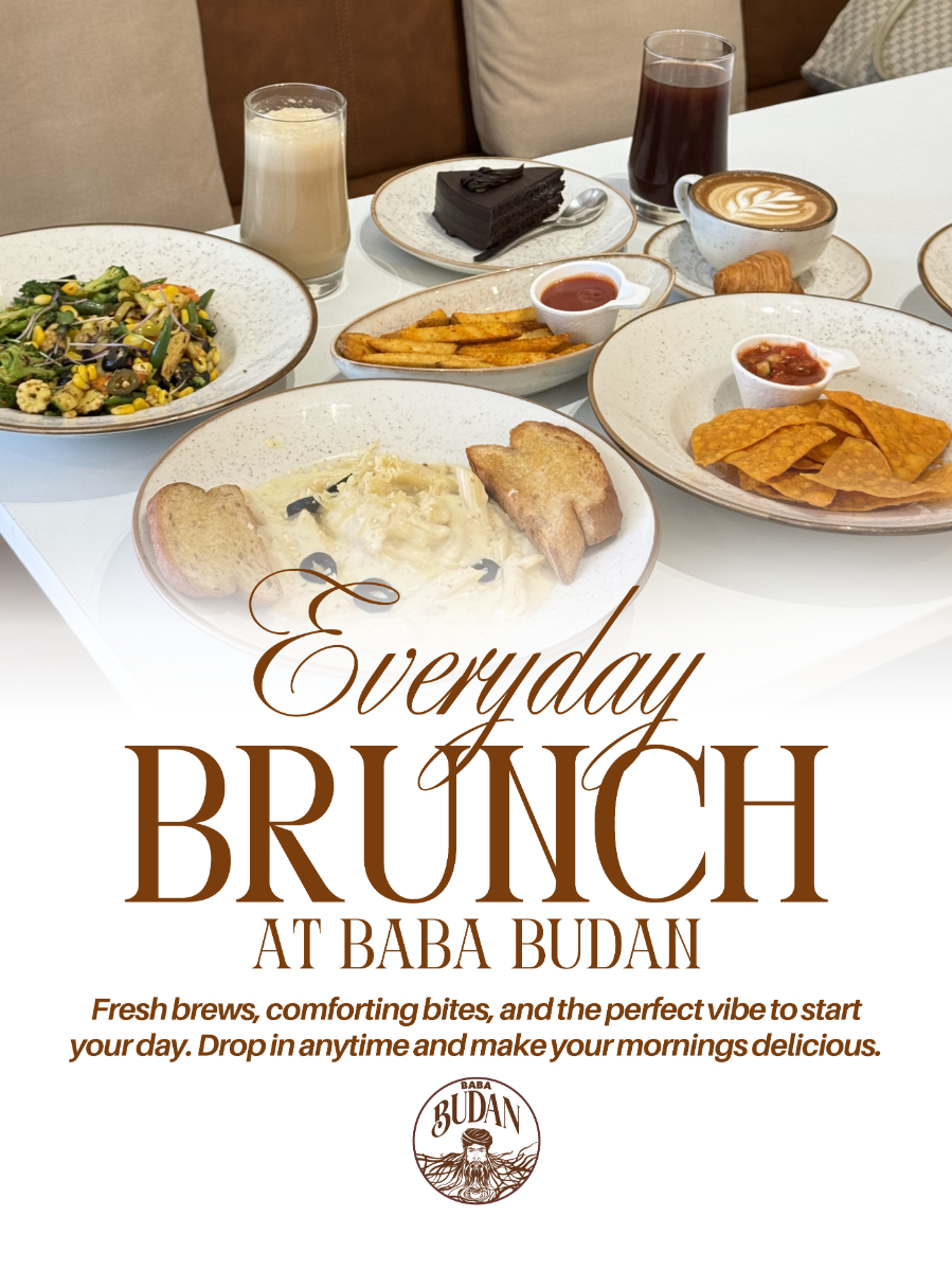 Everyday Brunch at Baba Budan Cafe