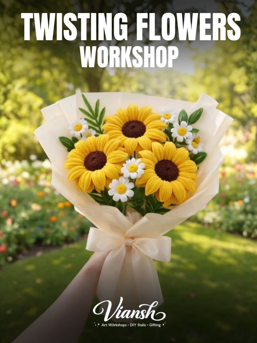 Twisting Flower Bouquet at Broadway