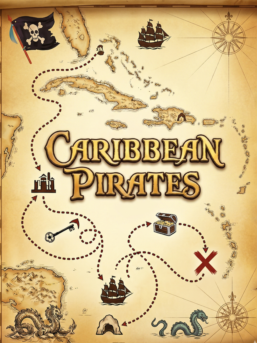 Caribbean Pirates Escape Room | Mysteries and Lasers