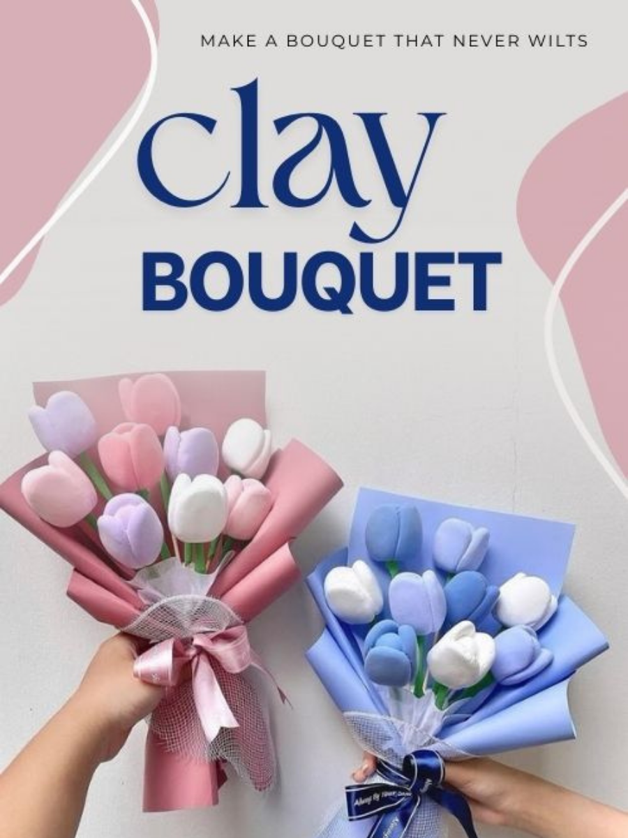 Clay Flower Bouquet