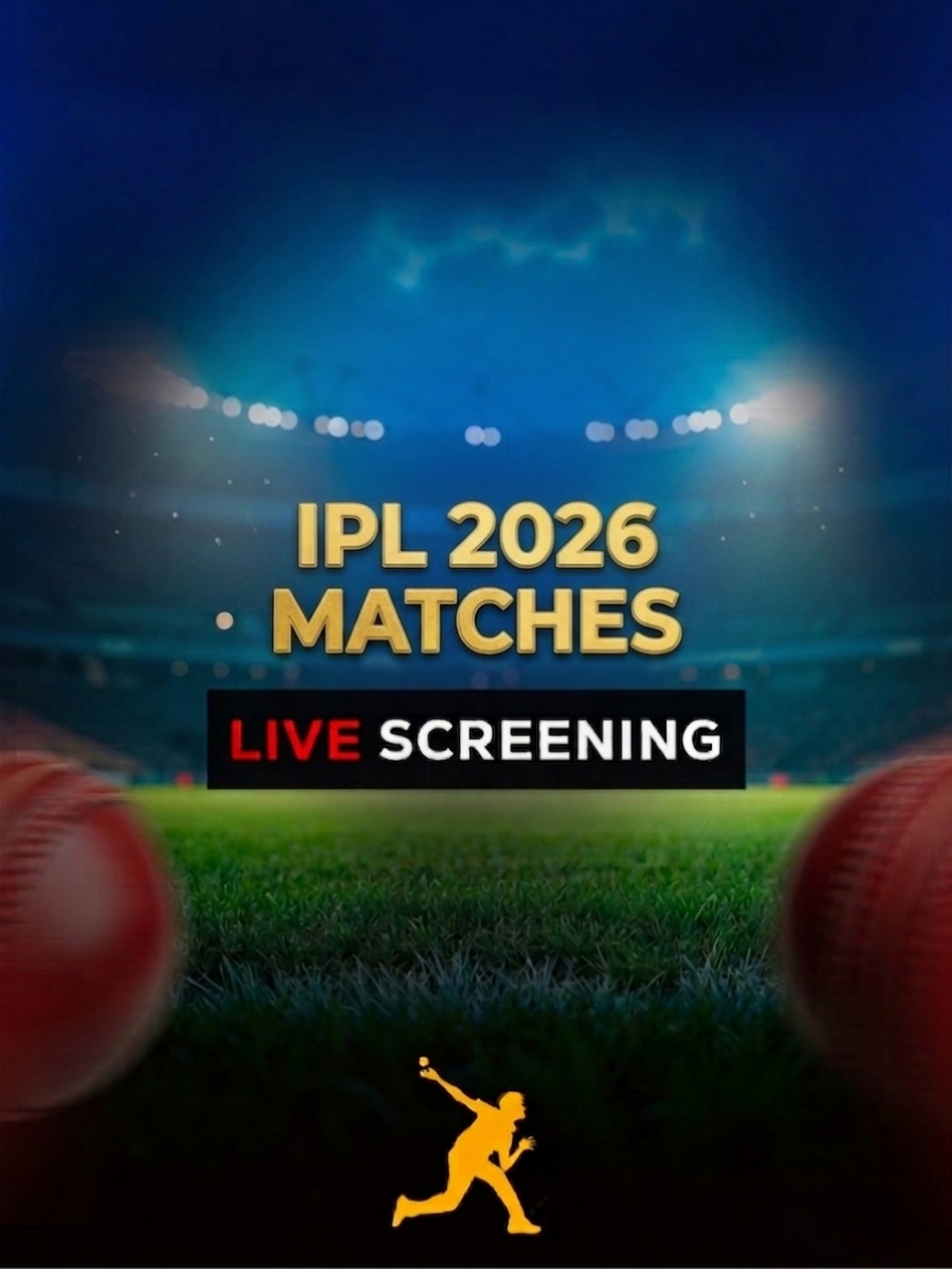 Screening of IPL at Skygarden Kormangala