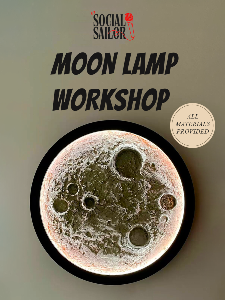 Moon Lamp Workshop - Mumbai