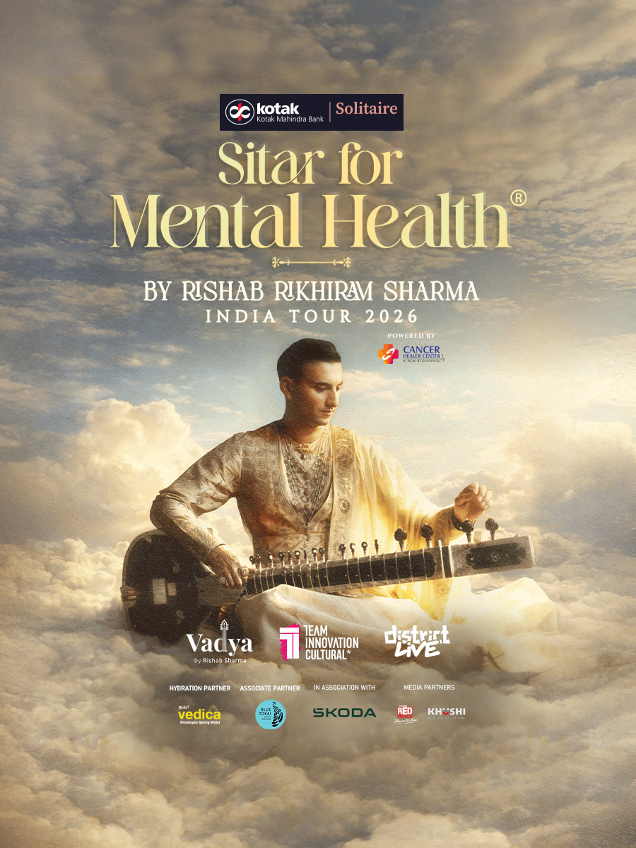 Sitar for Mental Health by Rishab Rikhiram Sharma India Tour 2026 | Delhi